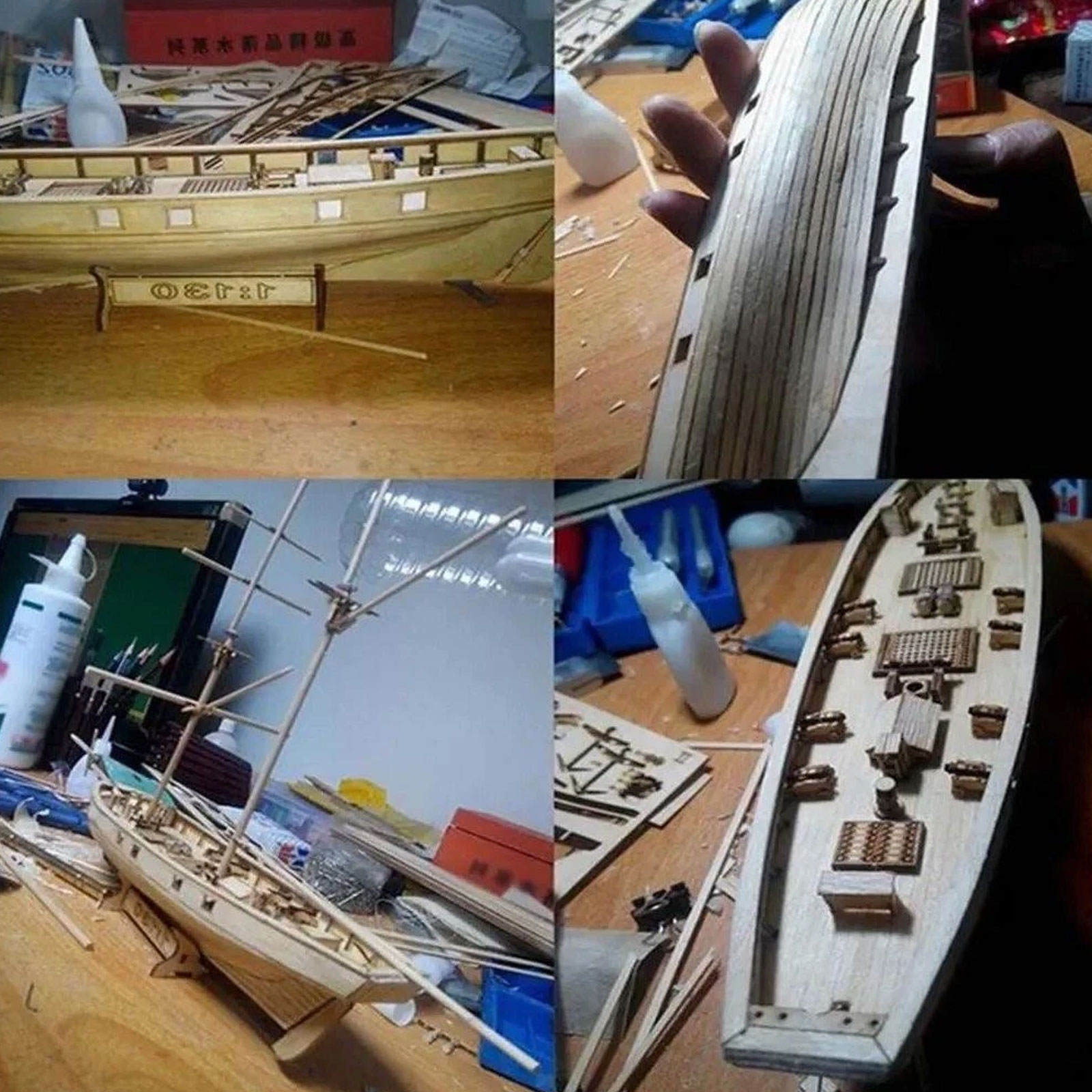 【Halcon Sailboat Wooden Model  - مراجعة Woodworking Jobs وسعره