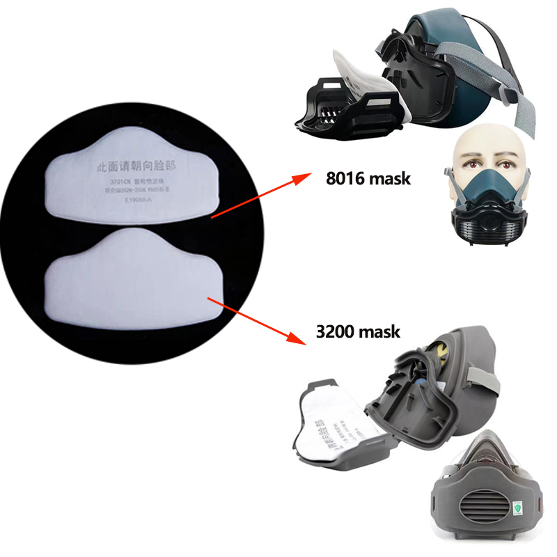 3701 Particle Cotton Filter Fo - مراجعة Woodworking Respirator وسعره