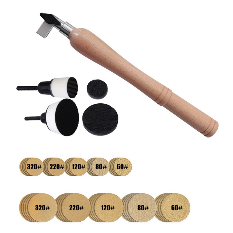 ABEZ Bowl Sander Set 50pcs San - مراجعة Woodworking Lathe وسعره