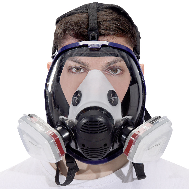 27 In 1 Full Face Large Size R - مراجعة Woodworking Respirator وسعره
