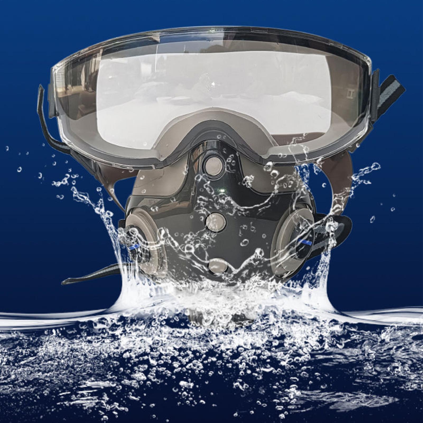 Respirator Masque Full Face Pr - مراجعة Woodworking Respirator وسعره