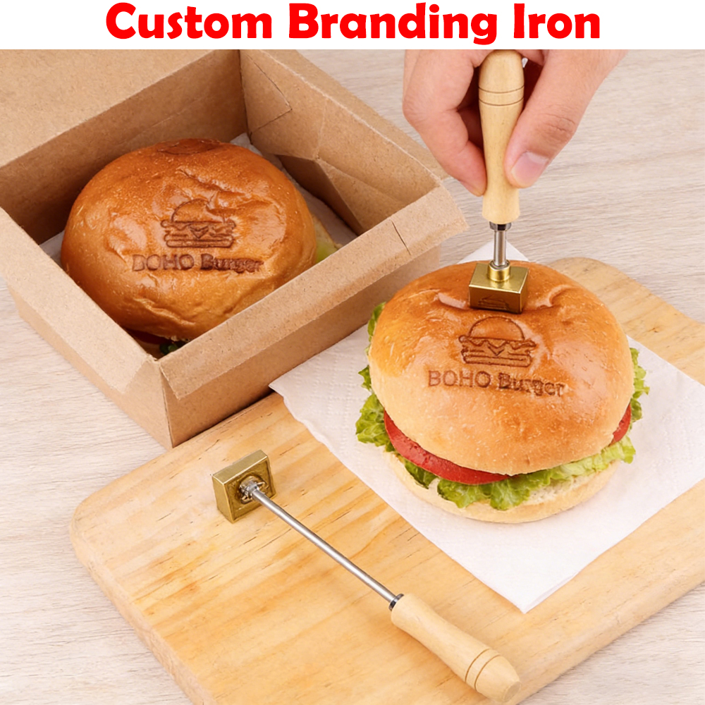 M8 Custom Branding Iron Stamp  - مراجعة Woodworking Logo Design وسعره