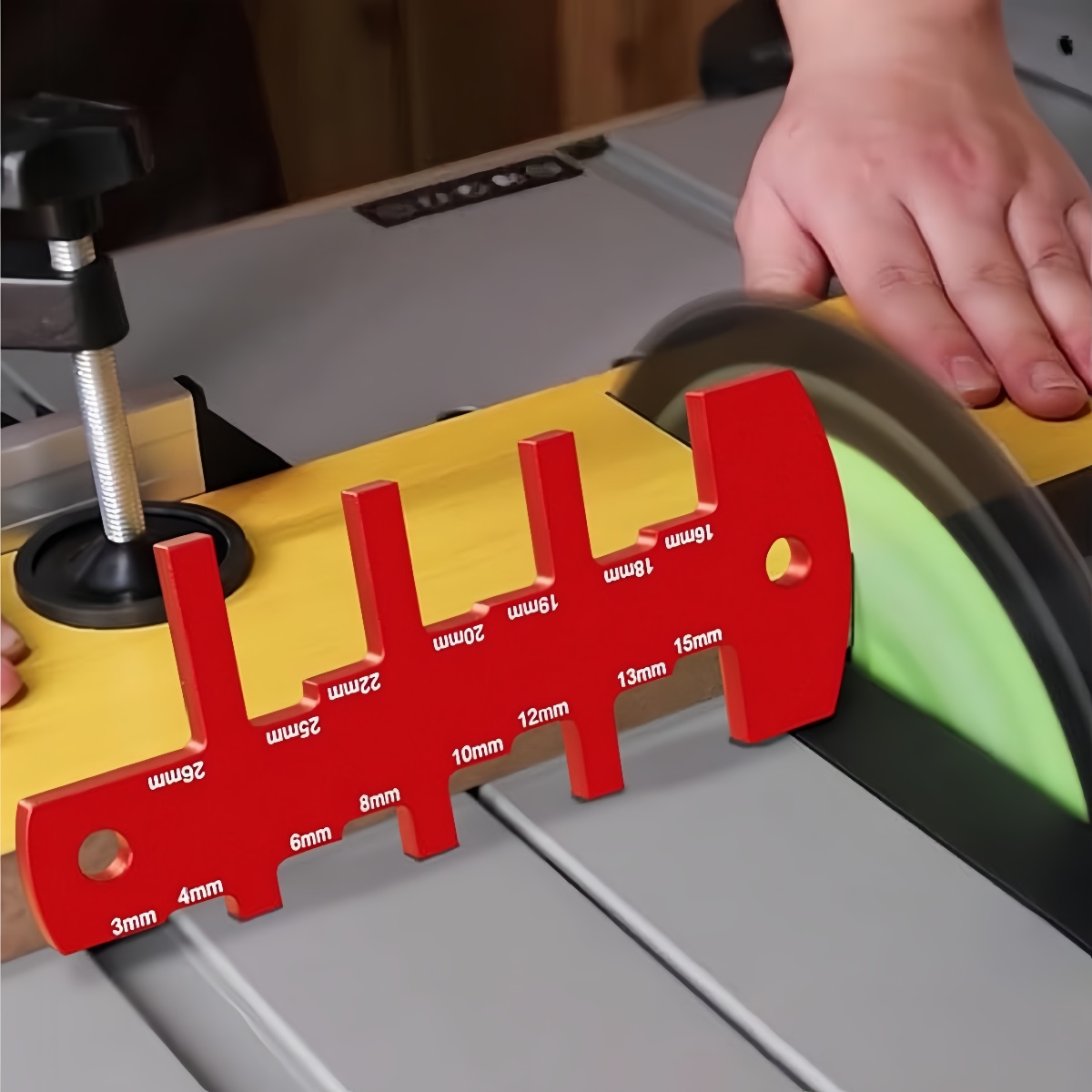 Woodworking Saw Height Gauge | - مراجعة Woodworking Ruler وسعره