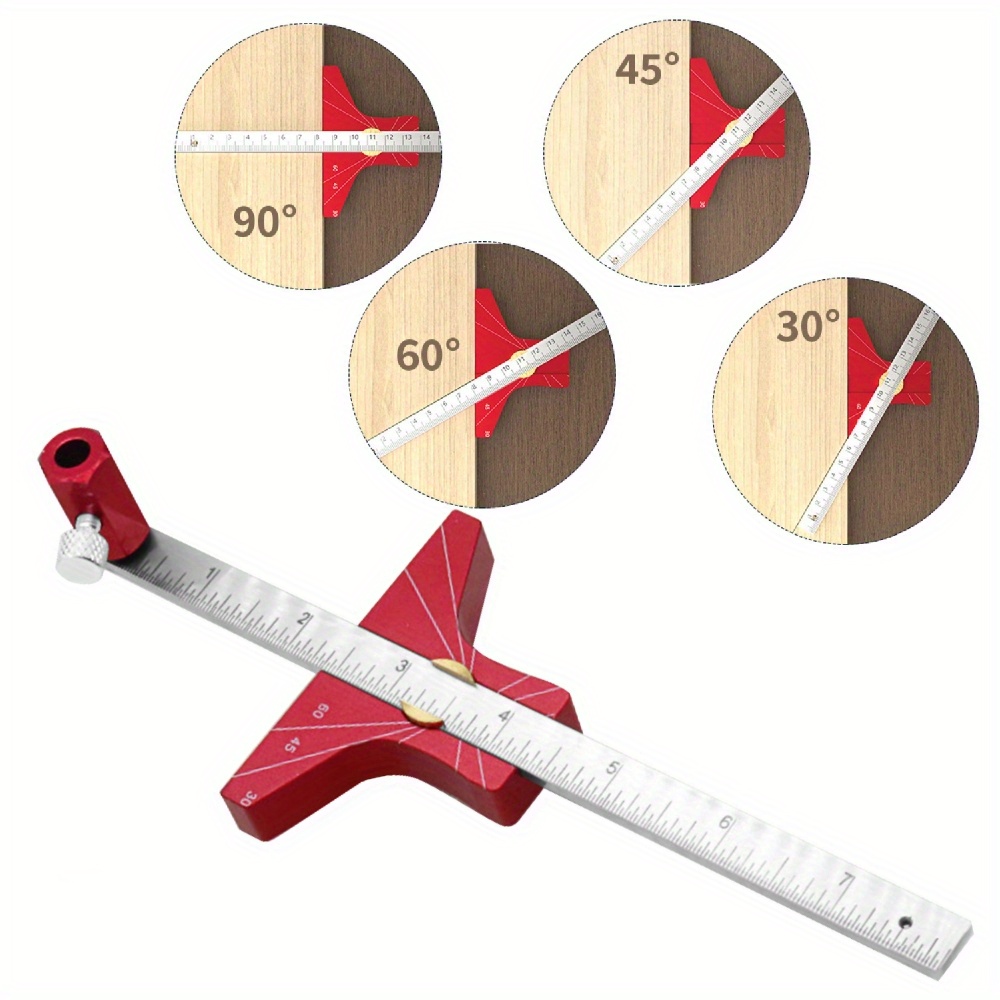 Aluminum Height Gauge Woodwork - مراجعة Woodworking Ruler وسعره