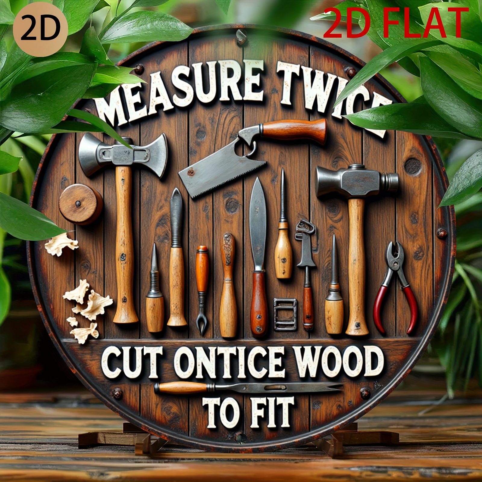 2D planar circular wooden tool - مراجعة Woodworking Logo Design وسعره