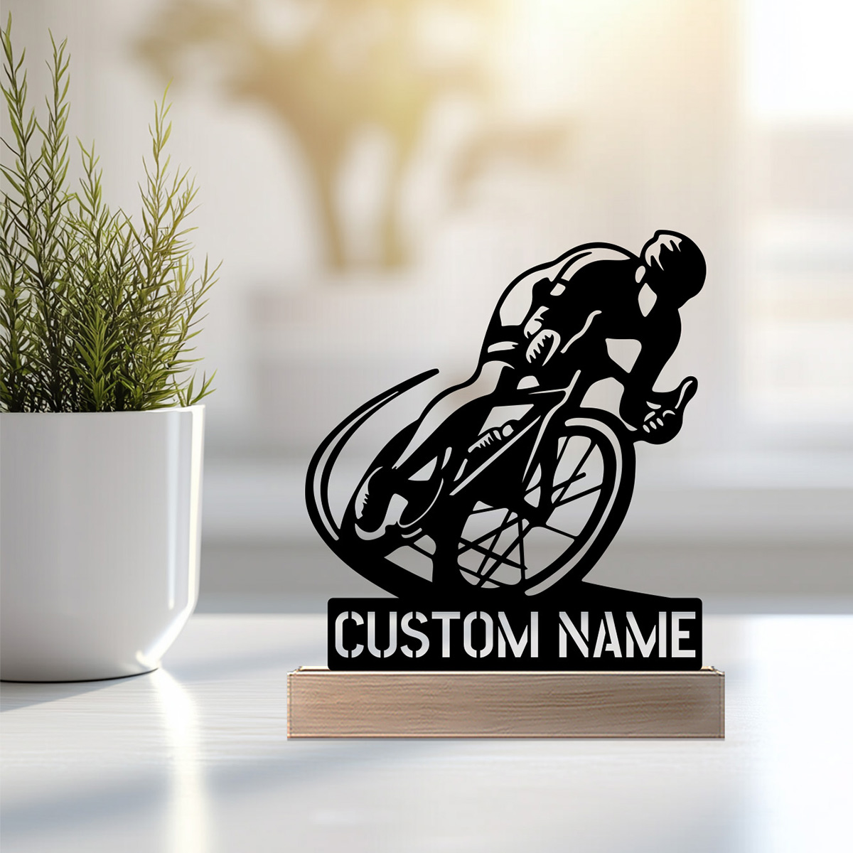 1pc Modern Diagonal bicycle Cu - مراجعة Wood Woodworking وسعره